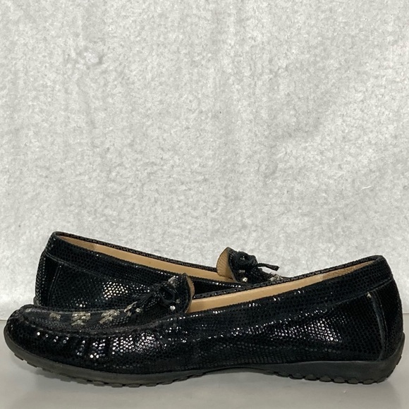 Vaneli Womens Black Leather Driving Moccasin Slip On Casual Loafers SZ US 9 A - Picture 8 of 14